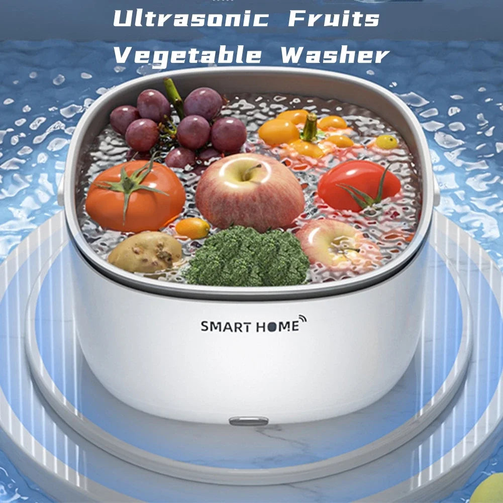 Ultrasonic Vegetable Washing Machine / Remove Pesticide Residues