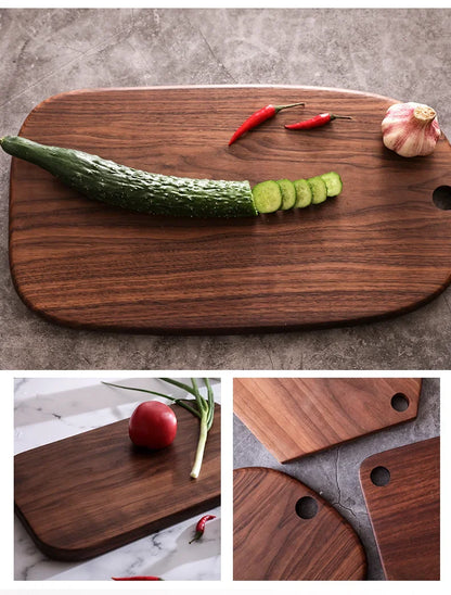 Black Walnut Whole Wood Kitchen Solid Wood Cutting Board